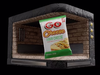 Go cheese 3D Screen Video