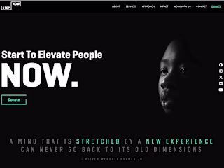 Step Now Charity Website