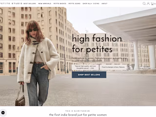High-Performance E-Commerce Platform for Petite Studio