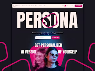 Website Design & Webflow Development for AI Product
