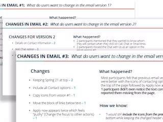 Email Study for a University, 2021