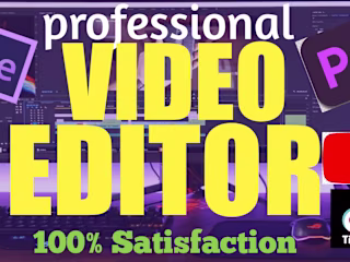 Professional video editing