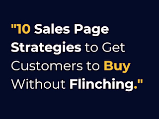 Sales/Landing Page Copy & Design.