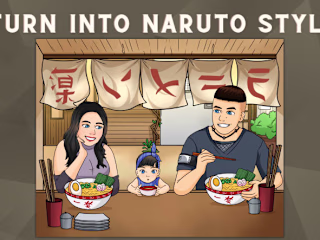 I will do ninja style for you in 5 hours with free background