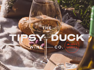 🍸 Tipsy Duck: Web Design for Wine & Spirits