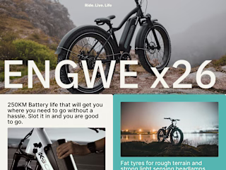Framer: E-Bike Landing Page Design