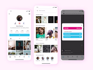 UI/UX Case Study: Josh - Social Media Video App
