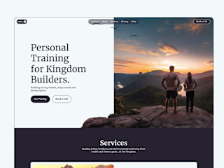 Web Design: O'Brien Fitness & Lifestyle