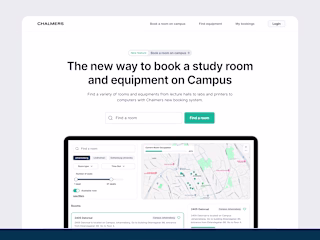 Chalmers · University Room Booking Platform · UX/UI & Product