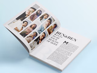 Ben&Ben Magazine Design