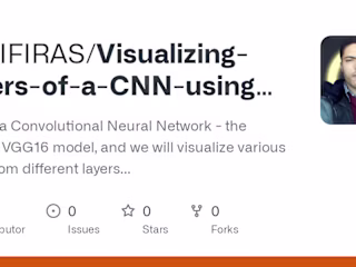 Visualizing Filters of a CNN using TensorFlow