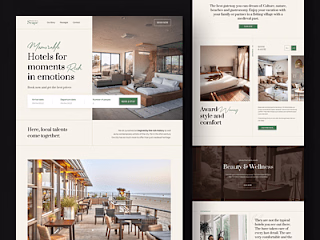I will design a hotel booking website with a booking system