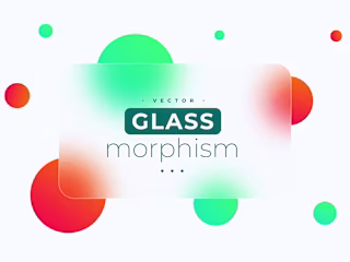 Glassmorphism UI Design with Web Designs on Behance
