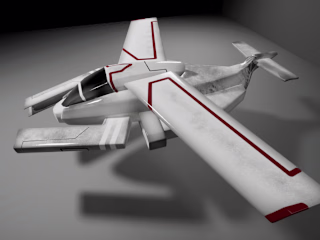 Sci fi Airship