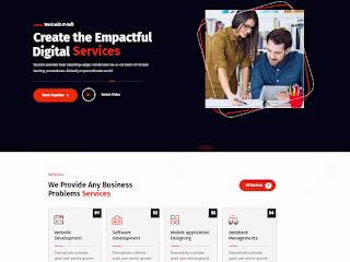 A Web Design Project for an IT Company [IT-Soft]