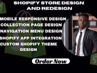 SHOPIFY DESIGN AND REDESIGN