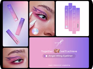 Angel Wing Eyeliner | Packaging Design