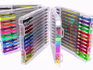 3d  modeling and rendering of color pen sets