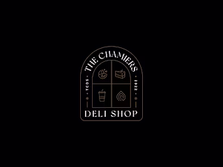 The Chamiers Deli Shop - Modern & Ritzy identity