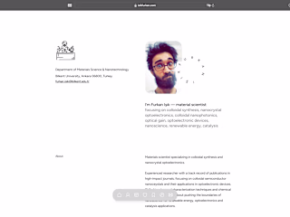 Personalized CV Webpage