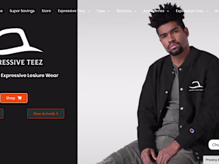 Expressive Teez - Website Development