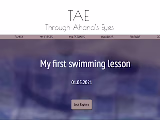 Single-Page Website - TAE