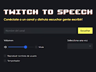 Twitch To Speech
