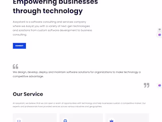 Assytant - Digital Agency Website