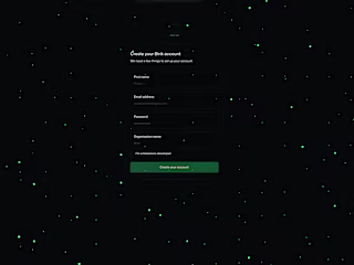 Blnk Interactive Login Page