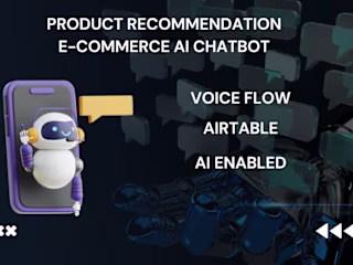 Product Recommendation E-Commerce AI chatbot With Voice Flow an…