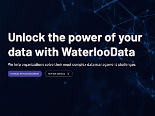 WaterlooData Website Redesign and Re-platform