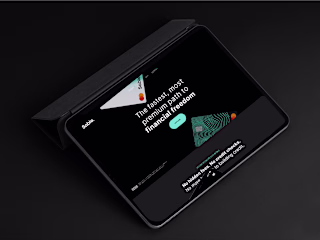 Sable website on Behance