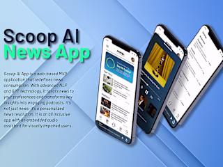 Scoop AI News App UI/UX/Audio UX