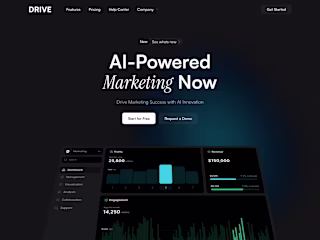 Drive - Ai & SaaS Framer Website