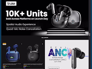 E-commerce website for Truke.in 