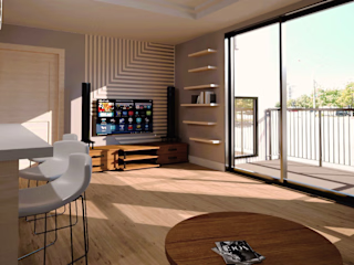 Interior design for small apartment :: Behance