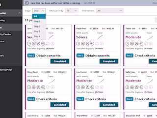 Led Research, Design System and Interface Design for ARDS Monito