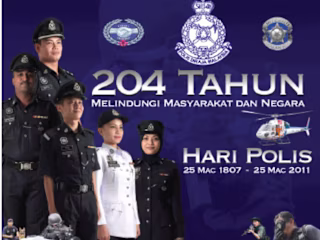 Royal Malaysia Police 204th Anniversary Designs