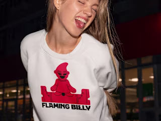Flaming Billy Logo Design