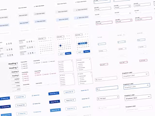 Design System for an internal tool