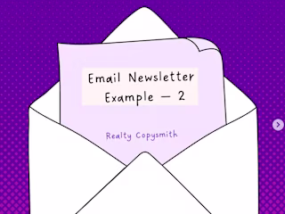 Mock Real Estate Agency's Email Newsletter #2