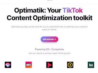 Website Content for World's First TikTok SEO Tool