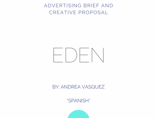 ADVERTISING BRIEF AND
CREATIVE PROPOSAL