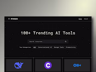 AI Compass: Library of trending AI tools