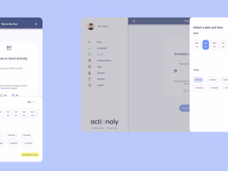 🗓️  Scheduling Messages (UX Mobile Design - New Feature)