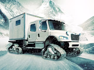 Snow Truck Composite