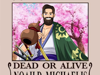 one piece wanted harf body