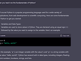 My AI Prompt Engineering Experience  #4 - Chat GPT and Python