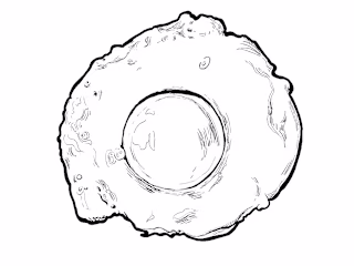 Stylized food illustration