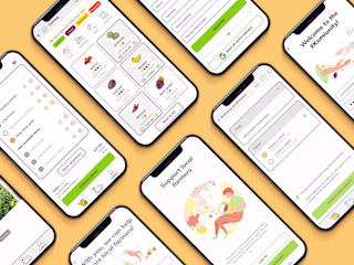 Komi.green - App design